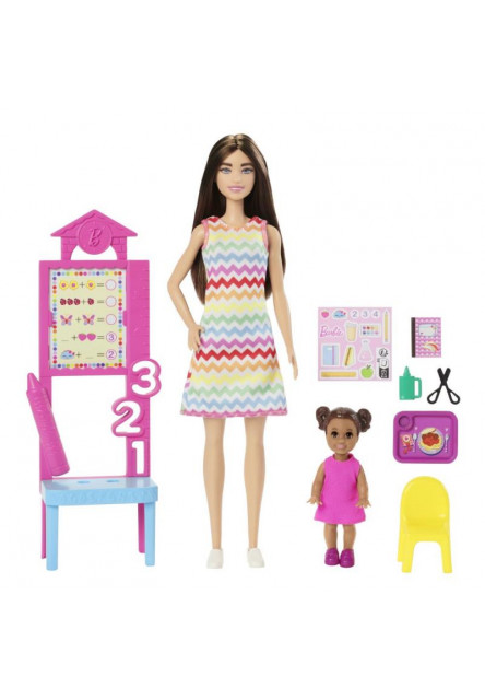 Barbie herný set povolania - UČITEĽKA