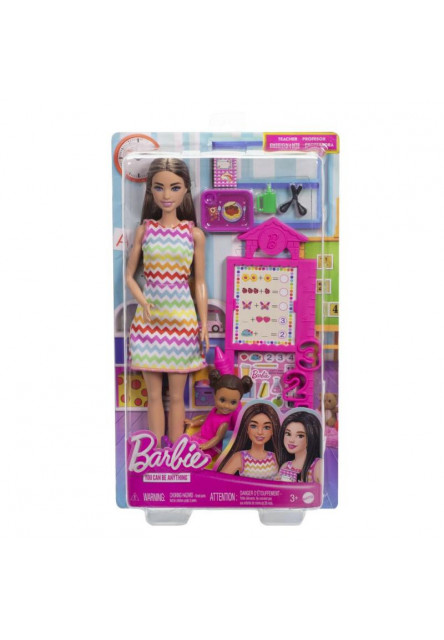 Barbie herný set povolania - UČITEĽKA