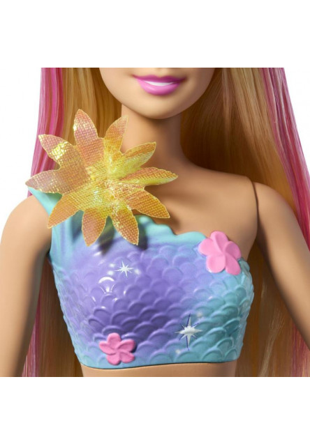 Barbie kúzelná kvetinová morská panna  - BLONDÍNKA