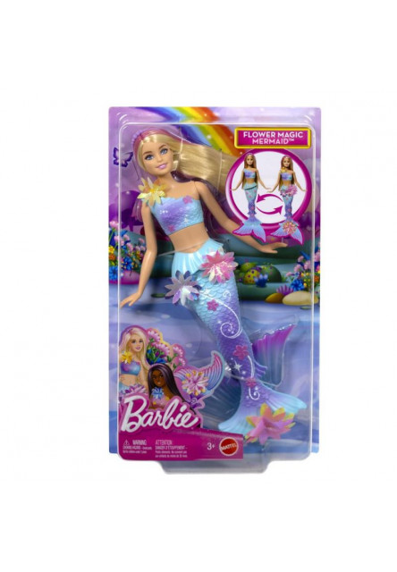 Barbie kúzelná kvetinová morská panna  - BLONDÍNKA