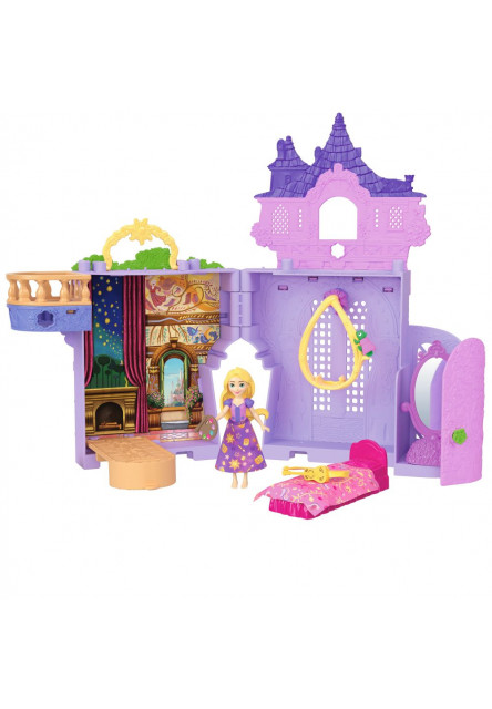 Disney panenka veža s malou bábikou Rapunzel