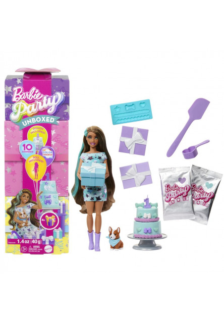 Barbie party  REVEAL Barbie - TYRKYSOVÁ