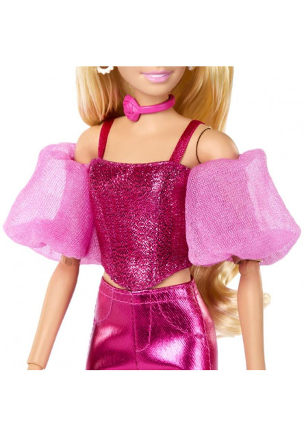 Barbie Deluxe modelka - RUŽOVÝ KORZET