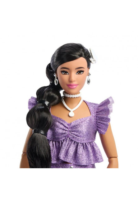 Barbie Deluxe modelka - FIALOVÉ KRAŤASY