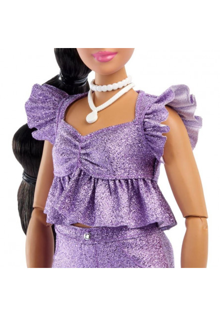 Barbie Deluxe modelka - FIALOVÉ KRAŤASY