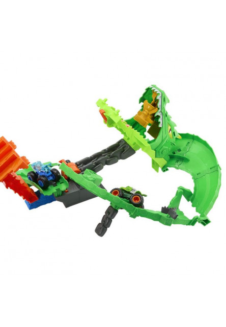 Hot Wheels Monster trucks dráha dračia skaza SKAZA