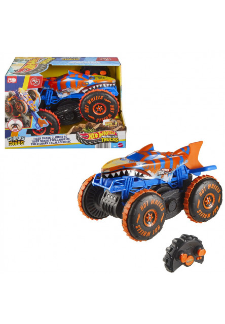 Hot Wheels  RC MONSTER TRUCKS LEZEC TIGER SHARK