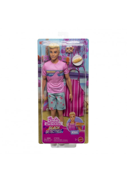 Barbie Ken s kuchárskými doplnkami