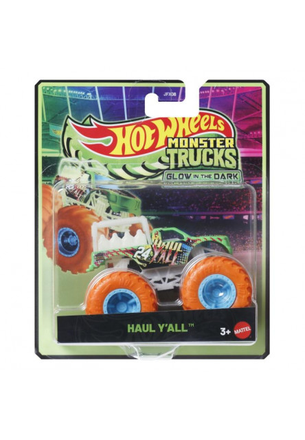 Hot Wheels MONSTER TRUCKS svietiaci v tme asst 