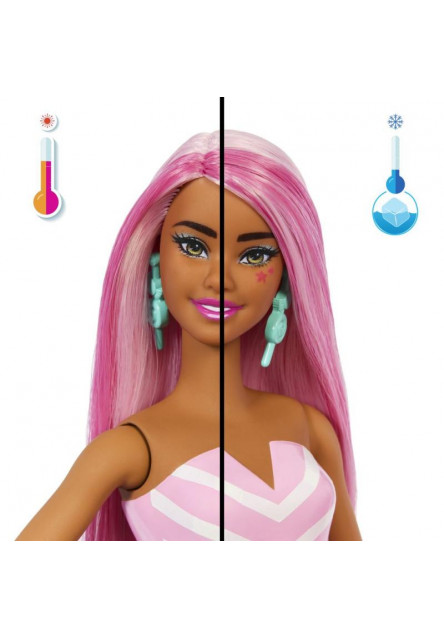 Barbie POP REVEAL Barbie odmeny - RUŽOVÁ