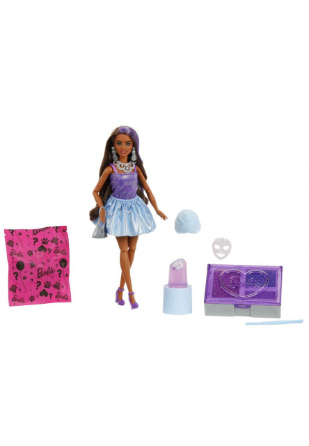 Barbie PARTY REVEAL Barbie Glam party - FIALOVÁ