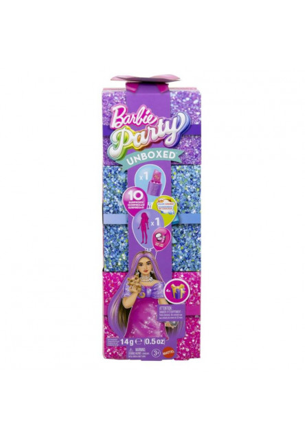 Barbie PARTY REVEAL Barbie Glam party - RUŽOVÁ