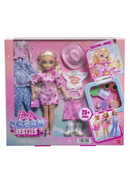Barbie dream Besties festivalový look - Malibu