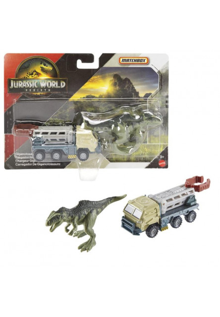Matchbox Jurský svet Dino prepravník asst  