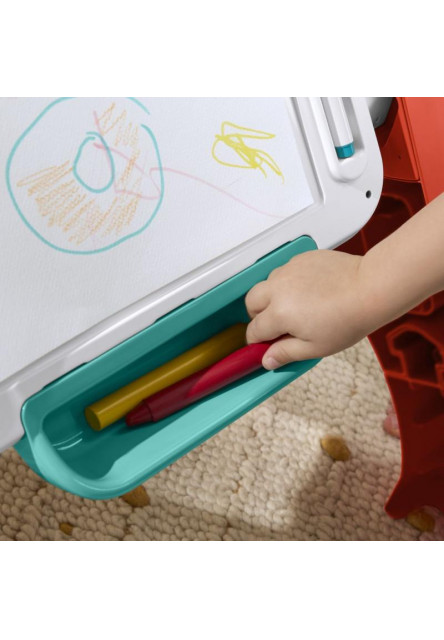 Fisher Price hrací stolček a stojan a 4  v 1 CZ/SK/ENG/HU/PL