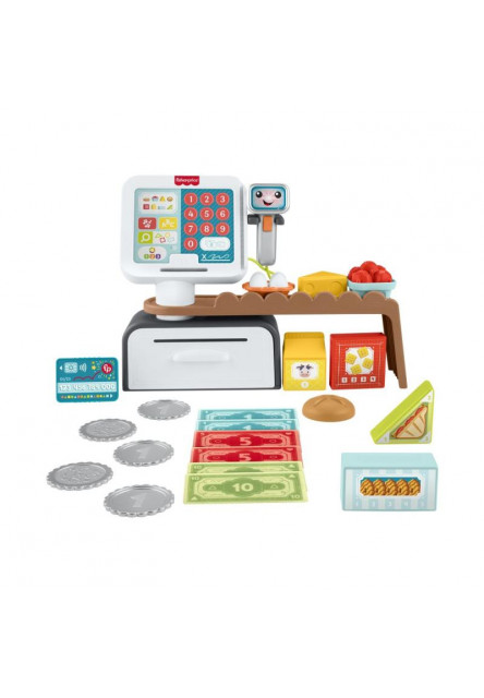 Fisher Price hovoriaca interaktivna pokladňa CZ/SK/ENG/HU/PL