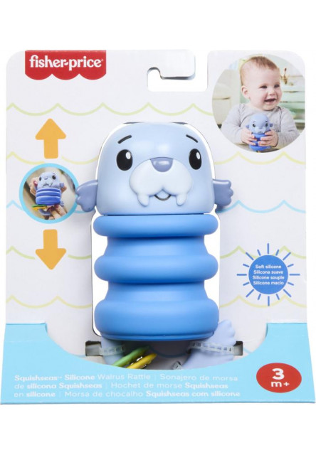 Fisher Price HRKÁLKA 2V1 MORSKÉ ZVIERATKÁ ASST