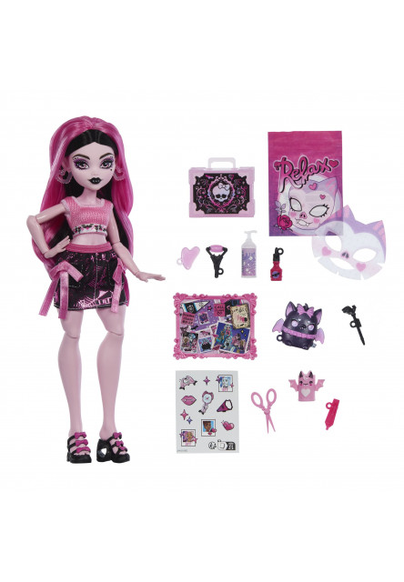 Monster High BÁBIKA SELF-SCARE SECRETS DRACULAURA