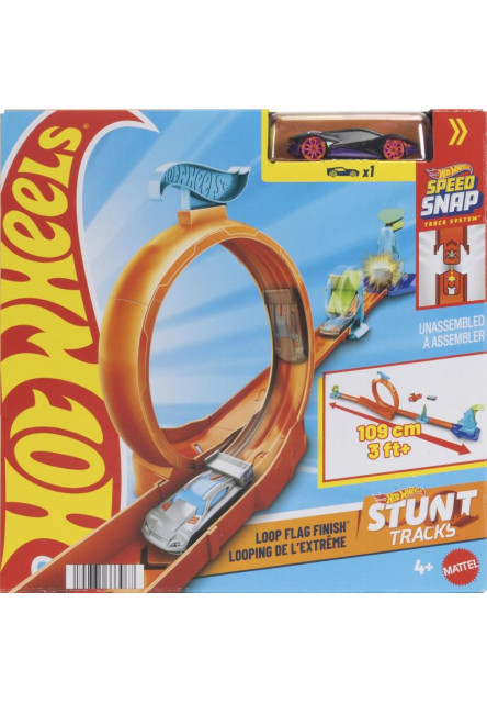 Hot Wheels STUNT TRACKS DRÁHA S KASKADÉRSKYMI PRVKAMI ASST