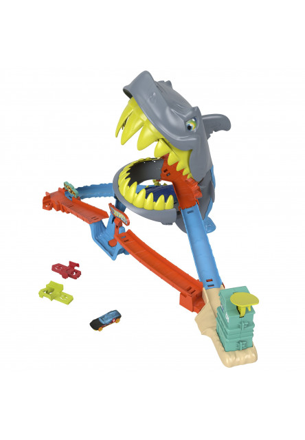 Hot Wheels CITY SHARK CHOMP BEACH