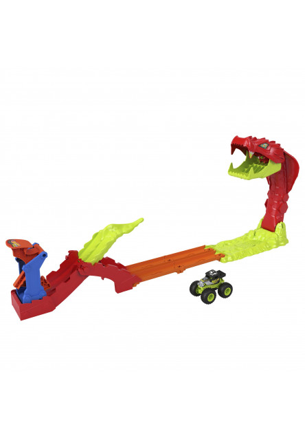 Hot Wheels MONSTER TRUCKS SNAKE SLAM TAKEDOWN