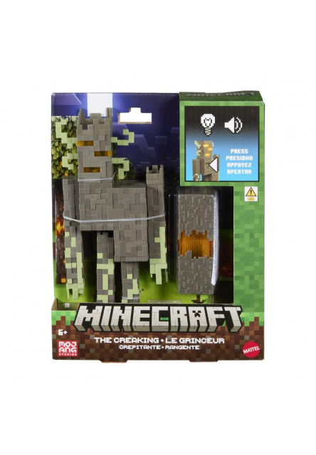 Minecraft 8CM VEĽKÁ FIGÚRKA CREAKING SO SVETLAMI A ZVUKMI