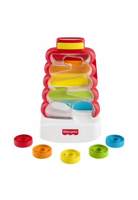 Fisher Price VEŽA S PREPADÁVAJÚCIMI KRÚŽKAMI