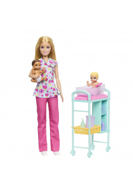 Barbie herný set povolania - pediatrička