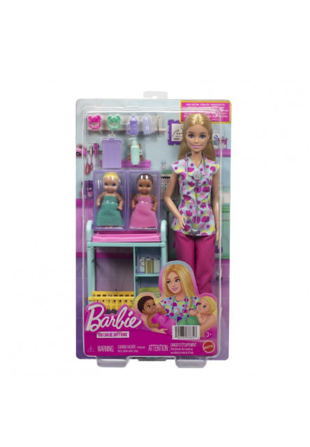 Barbie herný set povolania - pediatrička