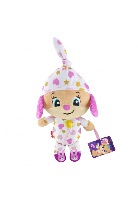 Fisher Price UPOKOJUJÚCA PSÍKOVA SESTRIČKA S MELÓDIAMI CZ