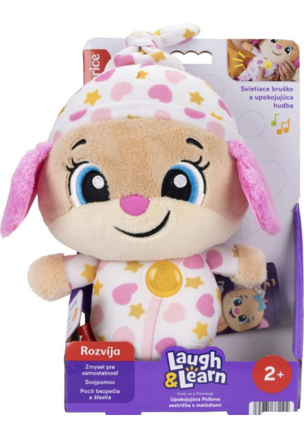 Fisher Price UPOKOJUJÚCA PSÍKOVA SESTRIČKA S MELÓDIAMI SK