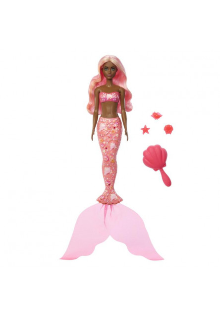Barbie COLOR REVEAL  Barbie morská panna s drahokami asst
