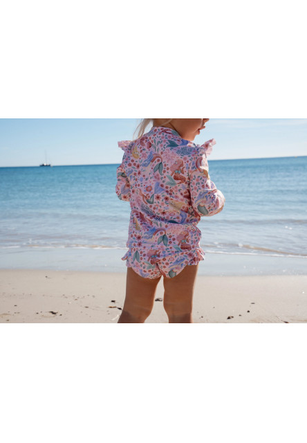 Plavky dlhý rukáv 2-dielne Dreamy Mermaid veľ. 62/68