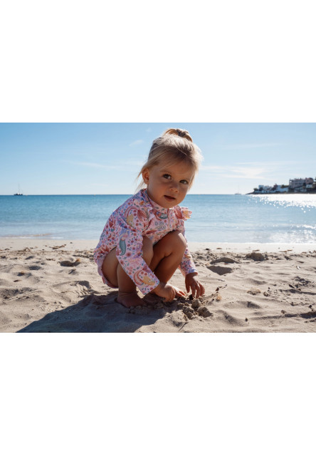 Plavky dlhý rukáv 2-dielne Dreamy Mermaid veľ. 86/92