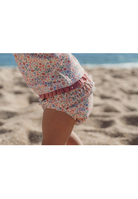 Plavecké tričko krátky rukáv Dreamy Flowerfield veľ. 62/68