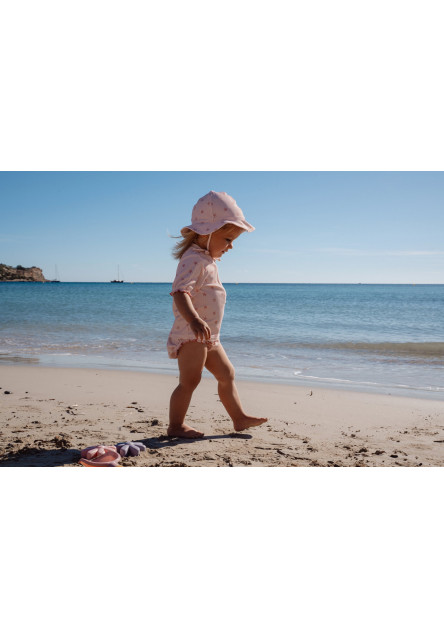 Plavecké tričko krátky rukáv Dreamy Seashells veľ. 86/92