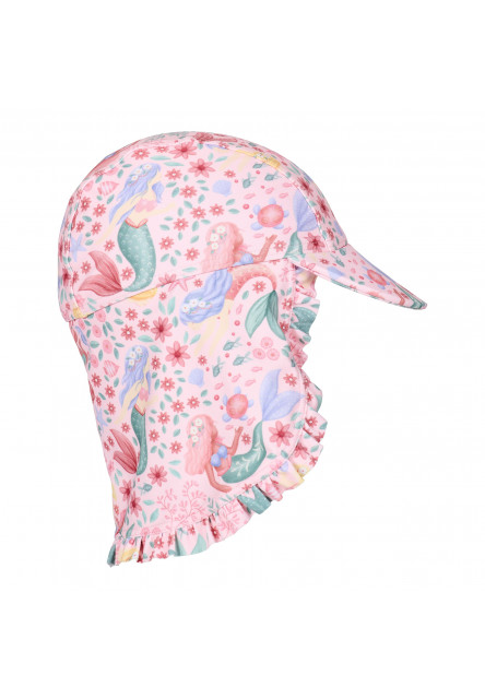 Plážová šiltovka s ochranou krku Dreamy Mermaid veľ. 1