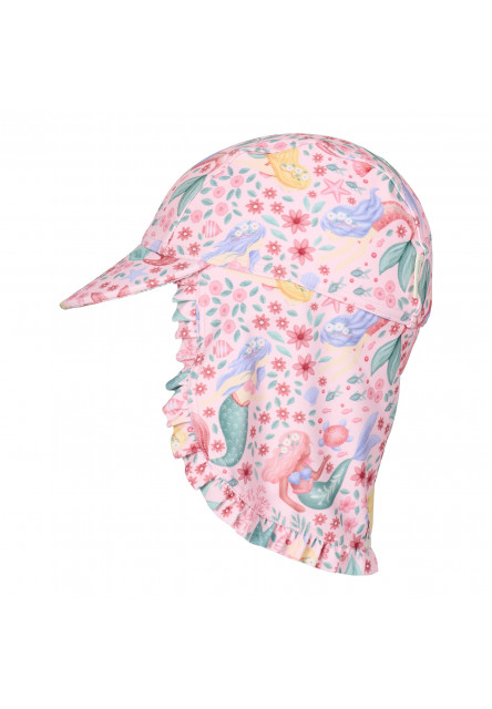 Plážová šiltovka s ochranou krku Dreamy Mermaid veľ. 3