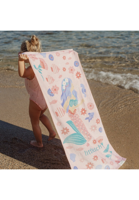 Plážová osuška  120x60 cm Dreamy Mermaid Multicolour