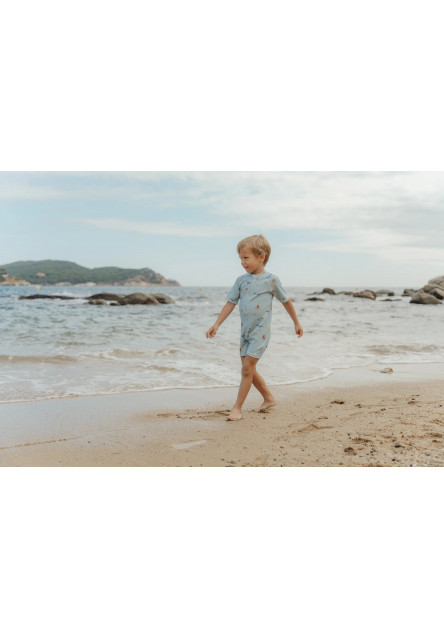 Plavky krátky rukáv Ocean Friends veľ. 74/80