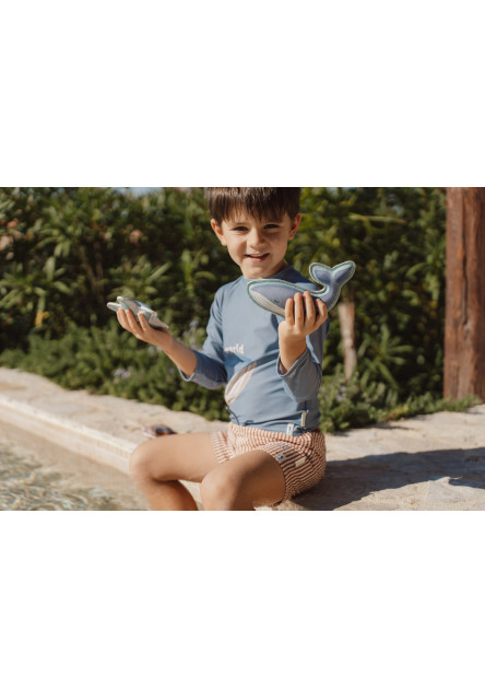 Plavecké triko dlouhý rukáv Ocean Blue vel. 62/68