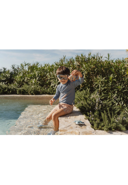 Plavecké triko dlouhý rukáv Ocean Blue vel. 62/68