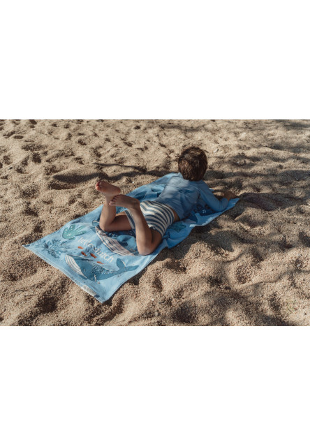 Plážová osuška  120x60 cm  Ocean World Blue