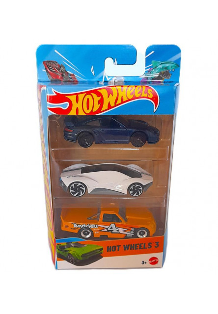 Hot Wheels Autíčka sada 3ks
