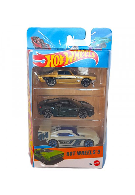 Hot Wheels Autíčka sada 3ks