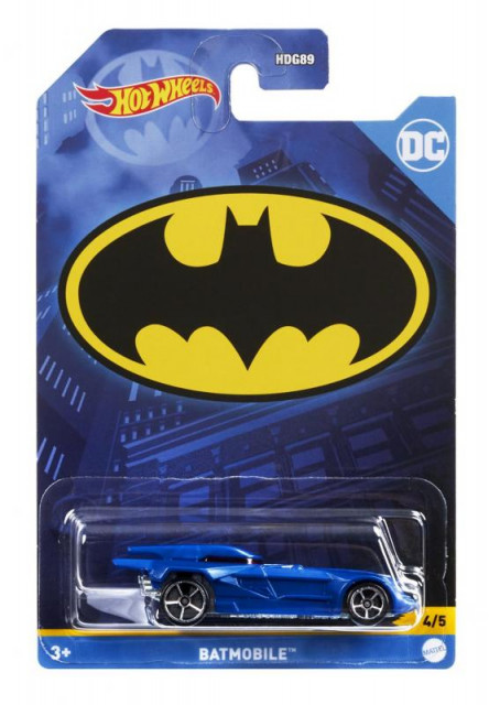 Hot Wheels tematické auto - BATMAN ASST