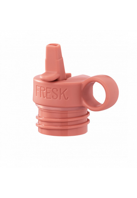 Náhradný vrchnák so slamkou - terracotta