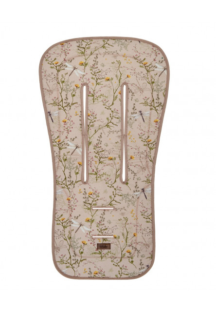 Sedacia podložka do kočíka Secret Garden Beige