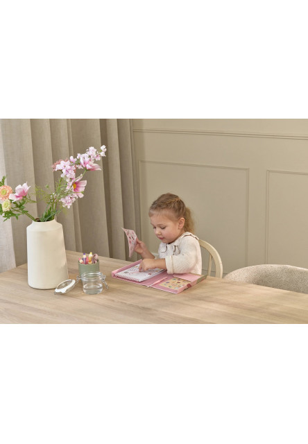 Omaľovánky s vodovkami a samolepkami Rosa Fairy Garden