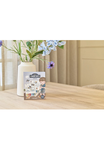 Omaľovánky s vodovkami a samolepkami Jim Doprava